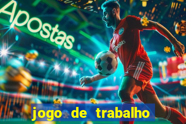 jogo de trabalho no escritório