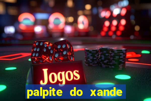 palpite do xande para hoje