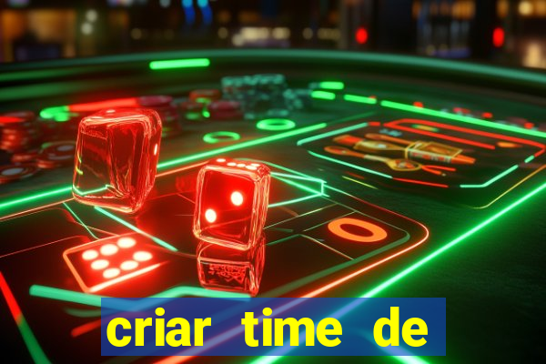 criar time de futebol simulador