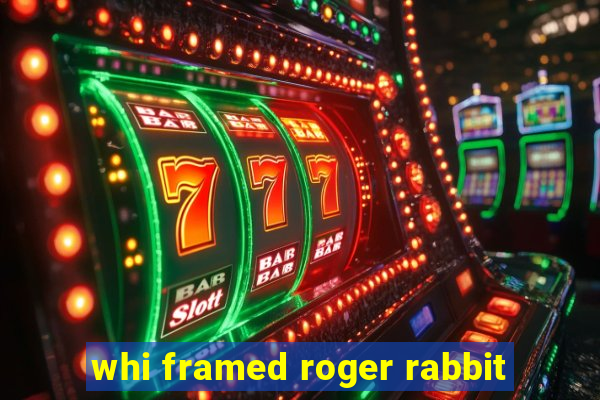 whi framed roger rabbit