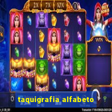 taquigrafia alfabeto