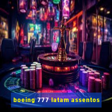 boeing 777 latam assentos