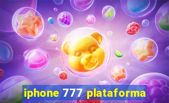 iphone 777 plataforma