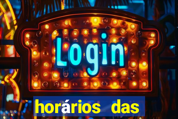 horários das plataformas de jogos