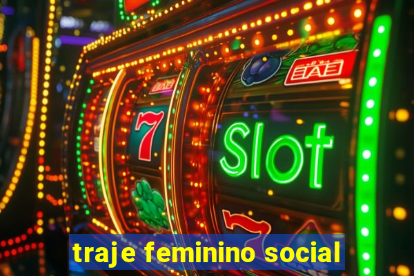 traje feminino social