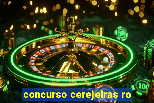 concurso cerejeiras ro