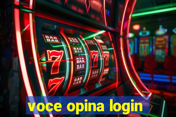 voce opina login