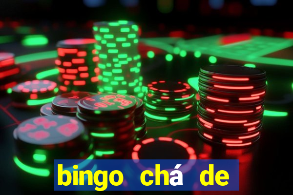 bingo chá de bebê excel